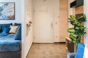 Et opholdsområde på YAYstay - "View" I 58m2 I Bahnhof I Balkon I TV I Kaffee I Waschmaschine I Trockner