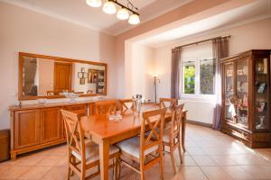 Køkken eller tekøkken på Villa Tzintzola