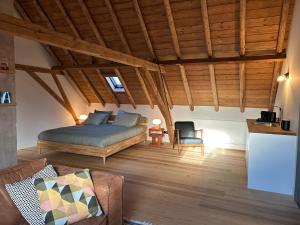 Khu vực ghế ngồi tại Slapen in Bronkhorst