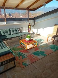 Posezení v ubytování La Dimora di Deborah