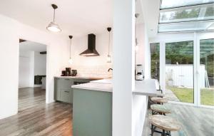 Kuchyň nebo kuchyňský kout v ubytování Beautiful Home In Scharendijke