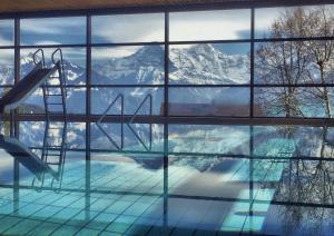 Nespecifikovaný výhled na hory nebo výhled na hory při pohledu z apartmánu