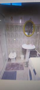 Phòng tắm tại au centre de Nice proche de la mer superbe chambre climatisée