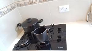 Nhà bếp/bếp nhỏ tại Raíces Cataratas