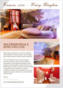a collage of images of a bedroom with a bed at Villa Meraville in Bologna