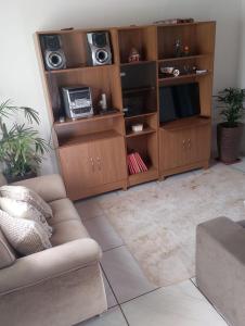 Posezení v ubytování Aconchego Vilela