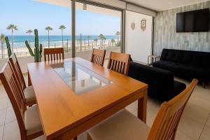 En generel havudsigt eller havudsigten taget fra lejligheden