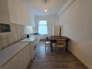 Nhà bếp/bếp nhỏ tại Ari Prop-Urban cozy apartment in Freiberg