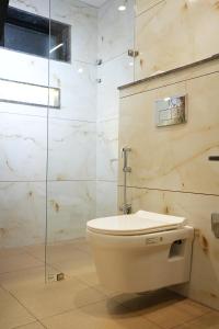 Koupelna v ubytování Elite Group Mysore