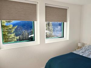 Giường trong phòng chung tại Appartement StPeter, 5 min met de auto van de skipistes +26 ảnh