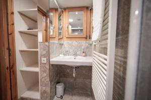 Ένα μπάνιο στο Hotel Sonnenhalde, Arosa