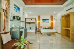 Kuchyň nebo kuchyňský kout v ubytování The Holiday Garden View + 81 fotografií