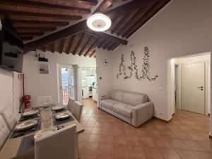 Χώρος καθιστικού στο Il Poggiolino d'Oro