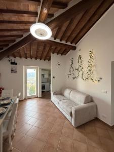 Χώρος καθιστικού στο Il Poggiolino d'Oro