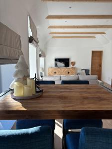 TV/trung tâm giải trí tại Appartement StPeter, 5 min met de auto van de skipistes