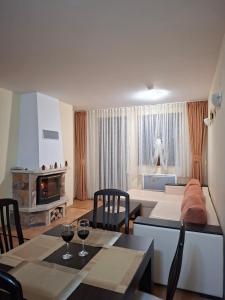 Ένα ή περισσότερα κρεβάτια σε δωμάτιο στο Ski Area @ Apartment Rosea 205 @ Pamporovo