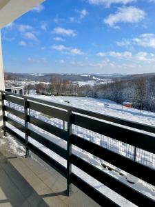 Μπαλκόνι ή βεράντα στο Domek Na Wzgórzu Roztocze