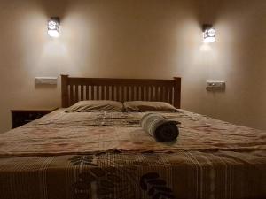 Postel nebo postele na pokoji v ubytování Nickiesnest munroe island kollam + 7 fotografií