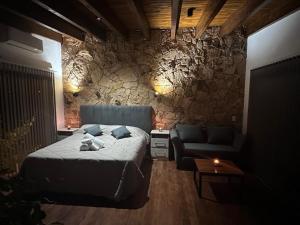 Postel nebo postele na pokoji v ubytování Gran Malbec