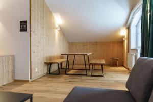 Posezení v ubytování Appartements Landhaus Hubertus Wellness & Breakfast