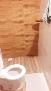 Et badeværelse på Apartamentos Nova Caraiva