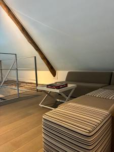 Posezení v ubytování Hoeve DeKleinheide 1