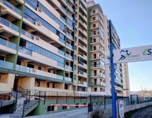 Bygningen som lejligheden ligger i