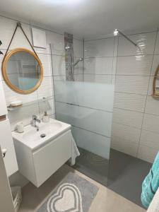 Ένα μπάνιο στο À la clef des champs