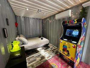 Комнаты для игр в Séjour insolite dans un container aménagé à Berck