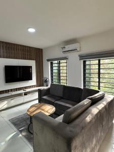 TV a/nebo společenská místnost v ubytování Elite escape apartments