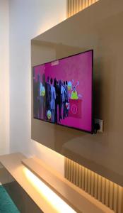 TV a/nebo společenská místnost v ubytování VANELI Apartment