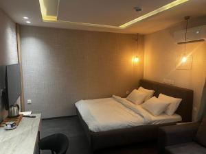 Кровать или кровати в номере Atlanticblu hotels & Resort