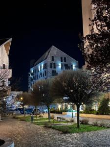 Budova, kde se bed and breakfast nachází