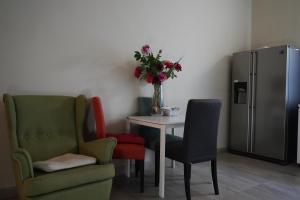 Χώρος καθιστικού στο Corridoni Suites