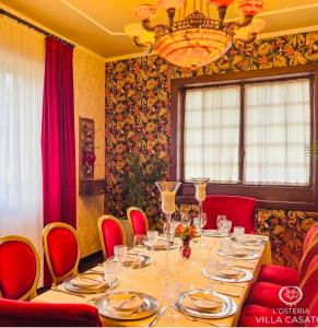 Posezení v ubytování Villa Casato Residenza Boutique