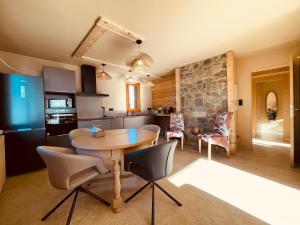 Kuchyň nebo kuchyňský kout v ubytování Bambytwo