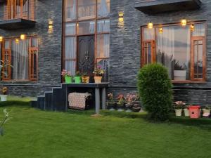 En have udenfor Cliffside cottage