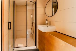 Koupelna v ubytování easyHotel Valencia Ciutat Vella