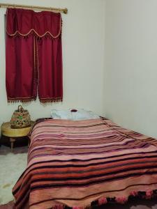 Postel nebo postele na pokoji v ubytování Quiet place