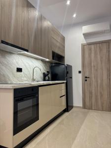 Η κουζίνα ή μικρή κουζίνα στο Academia suites 1