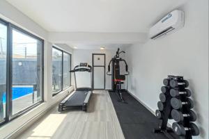 Fitness centrum a/nebo fitness zařízení v ubytování Heritage Garden