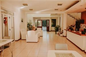 Vstupní hala nebo recepce v ubytování Hostería Tantanakuna + 36 fotografií