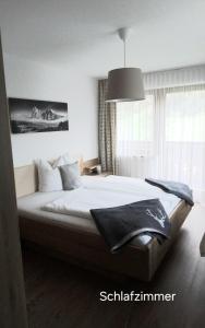 Postel nebo postele na pokoji v ubytování Lackenhof