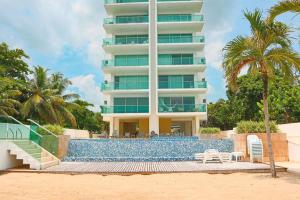 Swimmingpoolen hos eller tæt på Las 4 Estaciones Alojamientos de Ensueño Coveñas