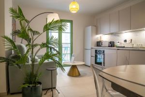 Η κουζίνα ή μικρή κουζίνα στο Superbe T2 Neuf avec Terrasse Hyper Centre Nice