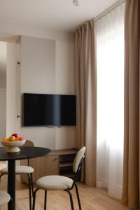 Et tv og/eller underholdning på Apartament Perła w Kłodzku 2