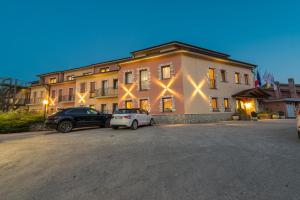 Budova, v ktorej sa hotel nachádza