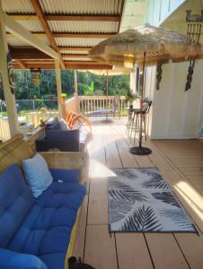 Posezení v ubytování Hoomaikai Blessings