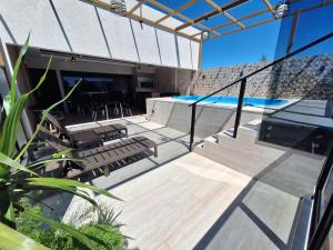 Балкон или терраса в Hotel Brasil