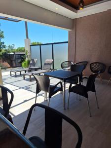 Гостиная зона в Hotel Brasil